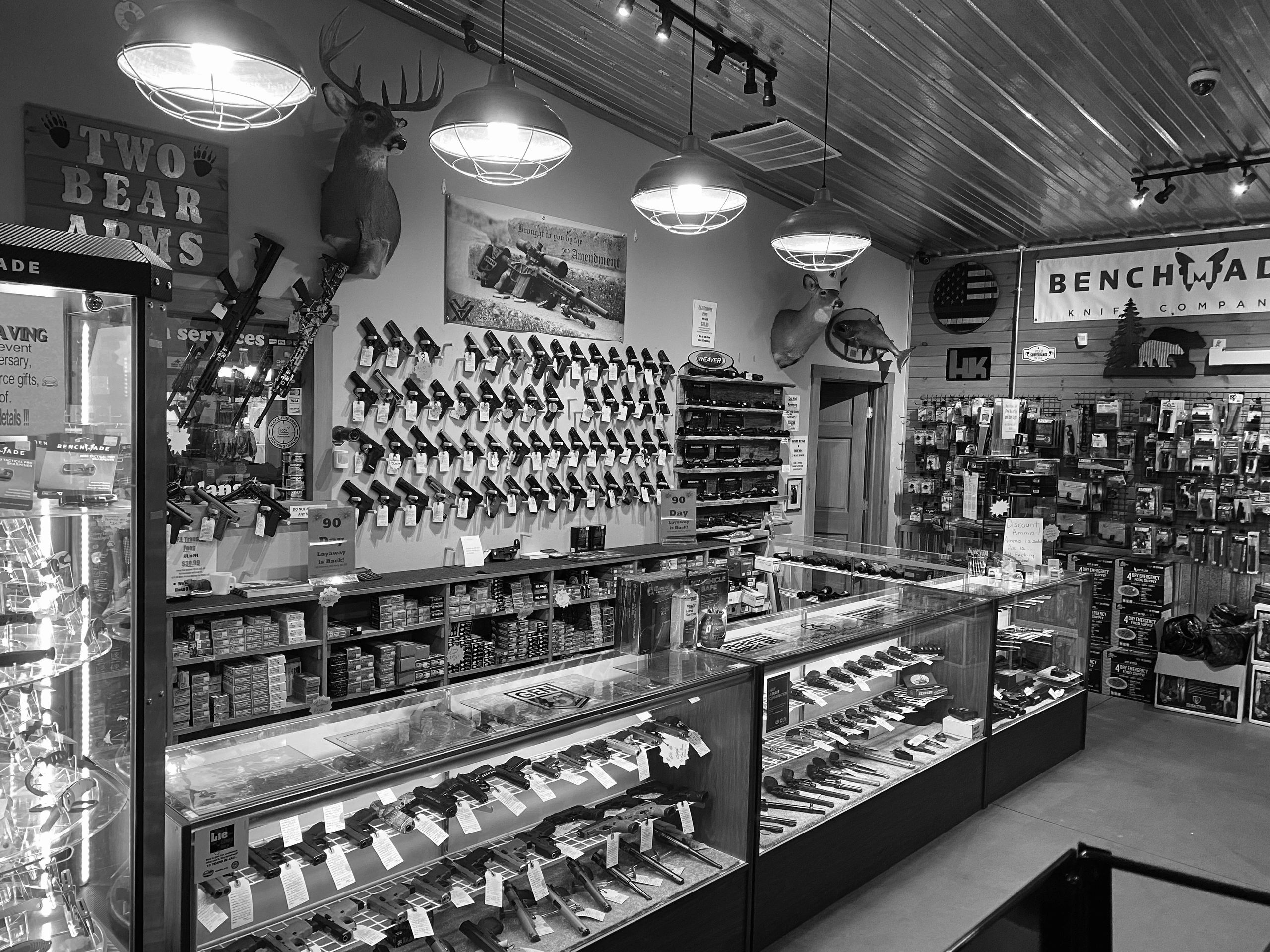 Two Bear Arms Gun Shop Home